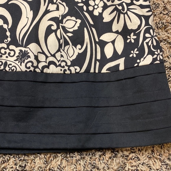 ANN Taylor paisley print midi skirt - Picture 7 of 9